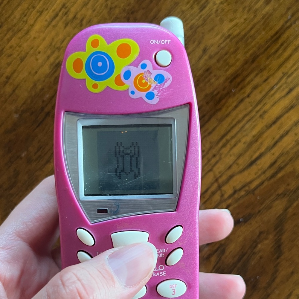 Barbie Pink Floral Toy Phone - Picture 6 of 12